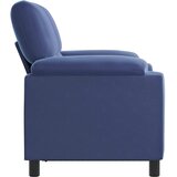 SOFA Policijska plava 154 x 85 x 93 cm Baršun | shoptok.hr