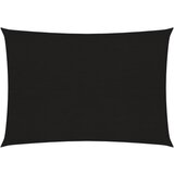 vidaXL Senčno jadro 160 g/m² črno 4x5 m HDPE Cene