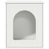  Mačja hiša Bela 53 x 52 x 60 cm Konstruiran les, (5000111106) | Shoptok.si
