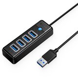 Orico USB hub s 4 vhodi, USB 3.0, 0.15m PW4U-U3-015 | Shoptok.si
