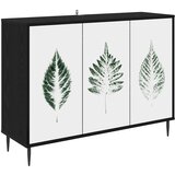  Kreveta HANAU Crni hrast 102 x 33 x 76 cm Konstruirano drvo | shoptok.hr