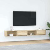 vidaXL TV omarica 2 kosa sonoma hrast 100x31x25,5 cm inženirski les | Shoptok.si
