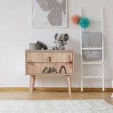 Hanah home City Two Leaf Multicolor Nightstand | ePonuda.com