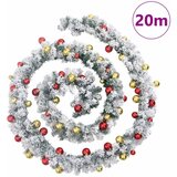  Božićna girlanda s LED svjetlima zelena 20 m PVC | Eponuda.com