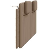  Jastuk za uzglavlje boja cappuccina 160 cm od umjetne kože | shoptok.hr