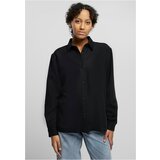 UC Ladies Women's oversized twill shirt black | Shoptok.si