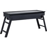 The Living Store Prenosni žar za kampiranje iz jekla 60x22,5x33 cm - Zunanji Žar, (22005259) | Shoptok.si