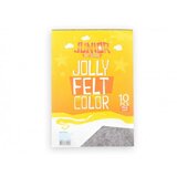 Jolly Color Felt, fini filc, siva, A4, 10K ( 135075 ) Cene