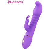 Paloqueth Thrusting & Vibrating Rabbit Vibrator Purple Cijene