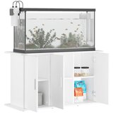  Stalak za akvarij bijeli 101 x 41 x 58 cm od konstruiranog drva | shoptok.hr