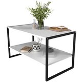 MID.YOU Klubska Miza Insasi L, Bela, Črna | Shoptok.si