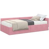  Kotni okvir postelje z matrico Drugo 2 pcs Siva Žamet, (5000123334) | Shoptok.si