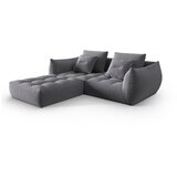 Micadoni Tamno siva kutna garnitura od bouclé tkanine (promjenjiva) Bloom – Home | shoptok.hr