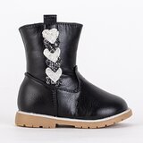 Resti Black girls boots with a decorative upper Nokimi - Footwear | shoptok.hr