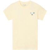 Silbon Majice s kratkimi rokavi SS263070404331 Rumena Cene