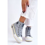Big Star Women's High Textile Platform Sneakers Cijene