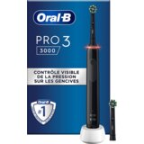 Oral-b Pro 3 Pro3 3000 Odrasli Rotirajuće-oscilirajuća četkica za zube Crno | shoptok.hr