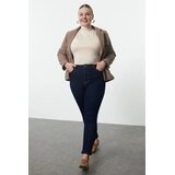 Trendyol Ženske farmerke Tbbaw25Cj00016, Tamnoplave | Eponuda.com