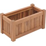  Povišena gredica 50 x 25 x 25 cm od masivne tikovine | shoptok.hr