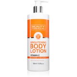 Beauty Formulas Vitamin C krema za telo s posvetlitvenim učinkom 500 ml Cene
