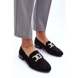 Sergio Leone Women's Moccasins with Embellishment Black Camilena | Shoptok.si