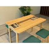 Hanah home vina mini 06 1070 oak green set : sto, stolice i klupa | ePonuda.com