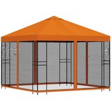  Vrtna sjenica sa stranicama 3 x 3 m Narančasta | shoptok.hr