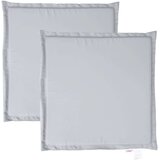 vidaXL Blazina za vrtni sedež 2 kosa svetlo siva 45x45x2 cm kvadratna | Shoptok.si