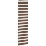 Zebra zavjesa smeđa 60x230 cm širina tkanine 55,9 cm poliester | Shoptok.si