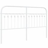 The Living Store kovinsko vzglavje belo 150 cm - vzglavje, (21418524) | Shoptok.si
