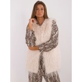 Wool Fashion Italia Vest-AT-KZ-2349-1.31P-light beige | shoptok.hr