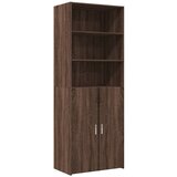 Furnova Visoka omara rjavi hrast 70x42,5x185 cm inženirski les, (21955237) | Shoptok.si
