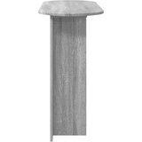  Konzolna stolica s pohranom Siva sonoma 100 x 39,5 x 75 cm | shoptok.hr