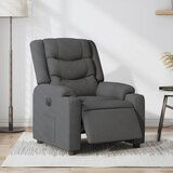 Maison Chic Električni naslanjač - Relax naslanjač temno sivo blago, (22062137) | Shoptok.si