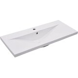  Ugradbeni umivaonik 91 x 39,5 x 18,5 cm keramički bijeli | Eponuda.ba