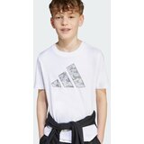 Adidas Majica za dečake J Camo T, JV5077, Bela | ePonuda.com