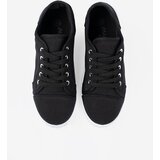 Shelvt Black lace-up sneakers | shoptok.hr