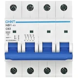 179752 NB1-63 4P C63 6kA DB zaštitna sklopka za vodove 4-polni 63 A 240 V, 415 V