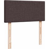  Otomanski okvir kreveta s madraca tamnosmeđi 90x190cm tkanine | shoptok.hr