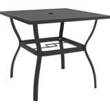  5-dijelni vrtni blagovaonski set od tekstilena i čelika | shoptok.hr