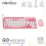 Fantech Combo miš tastatura wireless WK-899 GO mochi101 pink Cene