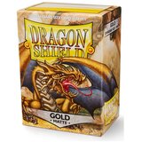 Arcane Tinmen Dragon Shield 100 Standard Sleeves - Gold Matte | Eponuda.com