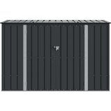  Kutija za spremanje u vrtu Crna 214 x 82 x 132 cm Čelik | shoptok.hr