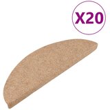  Prostirke za stepenice samoljepljive 20 kom bež 56x17x3 cm | shoptok.hr