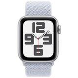 Apple watch se (2024) 40mm gps silver alu case/blue cloud sport loop, (mxee3qv/a) | ePonuda.com