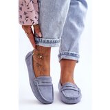 Boto Women's Suede Moccasins Blue Lenvie | Shoptok.si