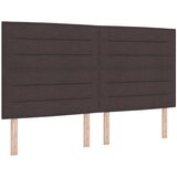  Boxspring krevet s madracem Tamno smeđa 180 x 200 cm Tkanina Slike