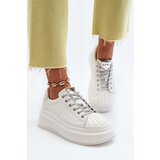 GOE Women's Leather Platform Sneakers | Shoptok.si