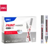 Deli paint marker srebrni - okrugli vrh 2mm EU500-SL | ePonuda.com