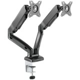 Icybox dvojni namizni nosilec za monitorja do diagonale 27 IB-MS304-T | Shoptok.si
